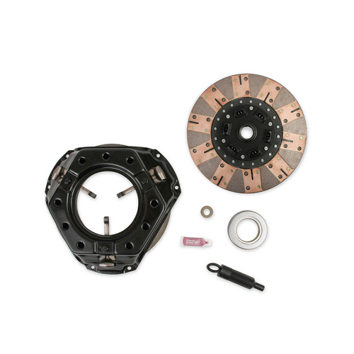 Hays Clutch Kit, Spring Hub, 26 Spline, 11 Disc Dia., 1-1/8 in. Input Shaft, 650 Horsepower, Sintered Metallic, 1965-1972 For Ford 390/427/428/429/460