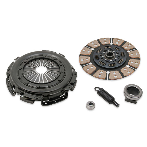 Hays Clutch Kit, Spring Hub, 10 Spline, 13 Disc Dia., 1-1/4 in. Input Shaft, 850 Horsepower, Ceramic, 1999-2003 For Ford F250, F350, Kit