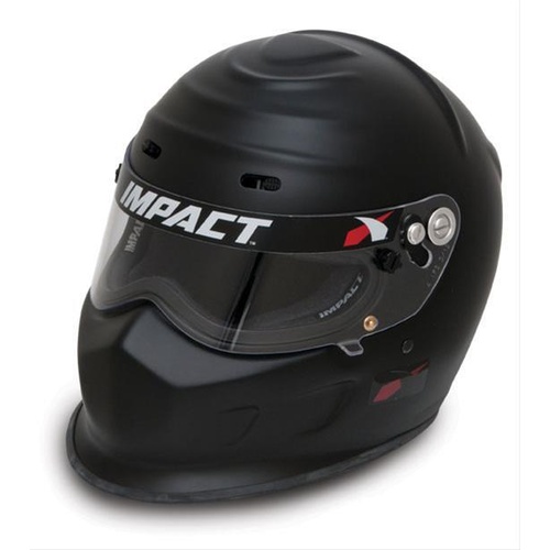 IMPACT Helmet, Champ SNELL15 Medium, Flat Black