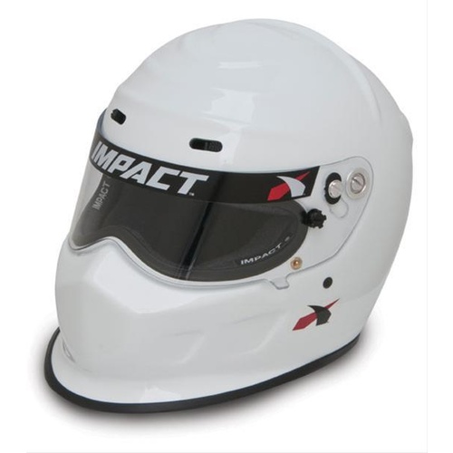 IMPACT Helmet, Champ SNELL15 Large, White