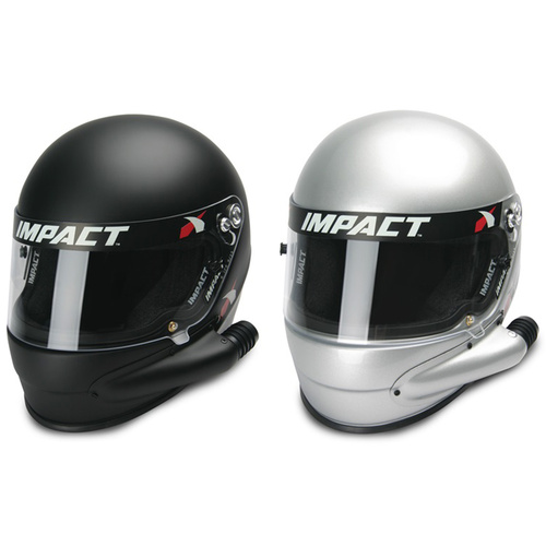 IMPACT Helmet, 1320 Side Air SNELL15 XL, Flat Black