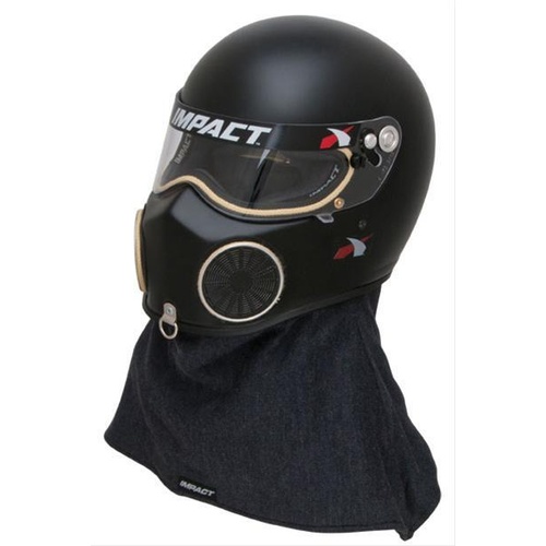 IMPACT Helmet, Nitro SNELL15 XL, Flat Black