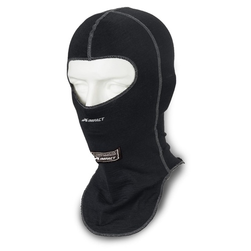 IMPACT Head Socks, Balaclava - ION Single Eye, Black, SFI FIA, Each