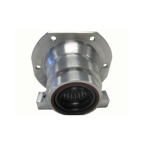 JW Transmissions Tailhousing, Ultra-Tail, Billet Aluminum, Natural, Double Roller Bearing, GM, TH400, Each
