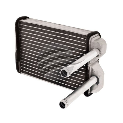 Jayrad HEATER CORE, For Holden HQ HJ NON A C 6CYL & V9, 1 x 16mm & 1 x 19mm Pipe - Aluminium Construction