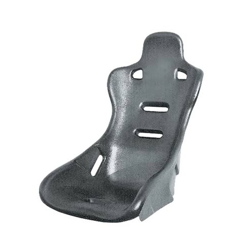 JAZ Seat, Turbo Pro, Polyethylene, Black, Highback, 20 Degree Layback, 19.75 in. Width, Each