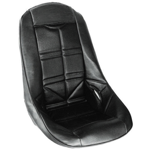 JAZ Seat Cover, Pro Stock, Vinyl, Black, Lowback, Each