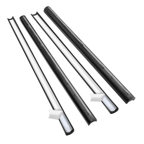 JAZ Roll Bar Padding, Black, 5/8 in. Thick, Center Alignment, 36.0 in. Length, SFI 45.1 Safety Rating, Each