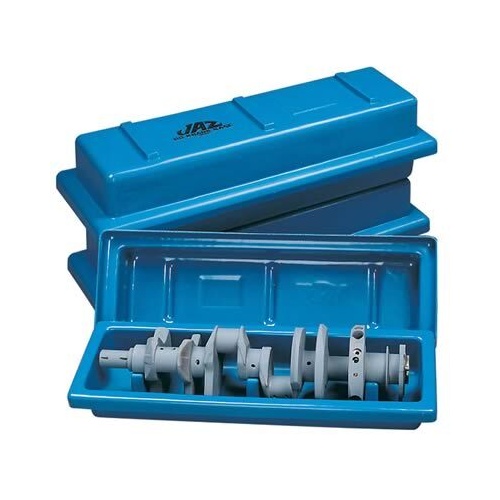JAZ Storage Case Krank Kase Plastic Blue Designed To Hold For Chevrolet Big Block Crankshaft Each