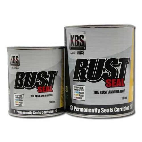 KBS Coatings RustSeal , 500mL, Satin Black, Each