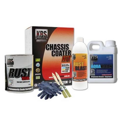 KBS Coatings Chassis Coater Kit, Silver, Kit