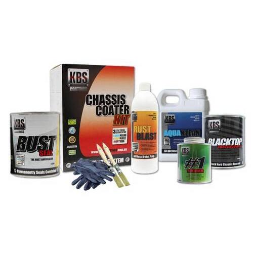 KBS Coatings Chassis Coater Kit - Pro, Gloss Black, Kit