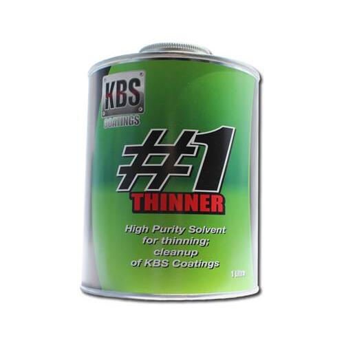 KBS Coatings Solvents KBS #1 Thinner, 4L, Each
