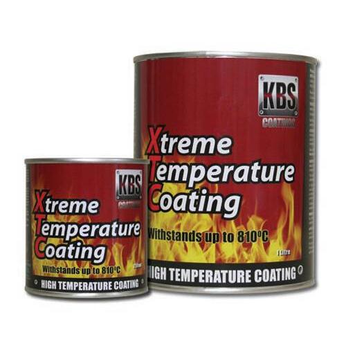 KBS Coatings Xtreme Temperature Coating XTC Aluminium, 4L, Each