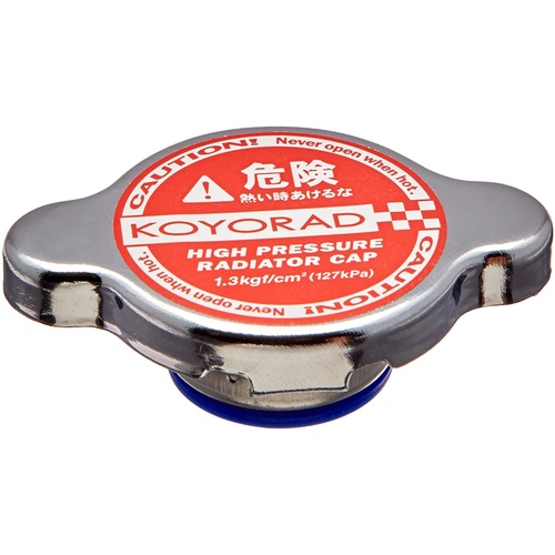 Koyorad RADIATOR CAP IATOR MINI 19PSI 127KPA RED, RECOVERY - SIZING (SMALL = MINI)