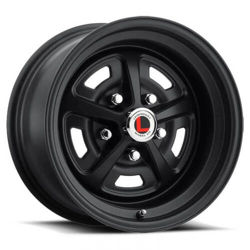 Legendary Wheel Wheel, LW50 Series, Magnum, Cast Aluminium, 17 in. Dia, 8 in. Width, 7.4 mm Offset, 5x4.5 in. Bolt Pattern, Matte, Each