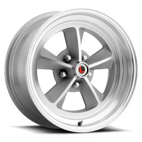 Legendary Wheel Wheel, LW69 Series, GT9, Cast Aluminium, 15 in. Dia., 7 in. Width, 6.9 mm Offset, 5x4.5 in. Bolt Pattern, Natural, Each