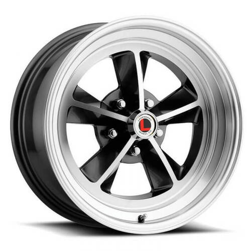 Legendary Wheel Wheel, LW69 Series, GT9, Cast Aluminium, 17 in. Dia, 8 in. Width, 6.9 mm Offset, 5x4.5 in. Bolt Pattern, Charcoal/Machined, Each