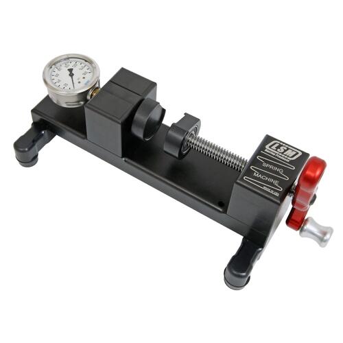 LSM Racing Valve Spring Tester, Bench Mount, 400 lb Gauge, Each