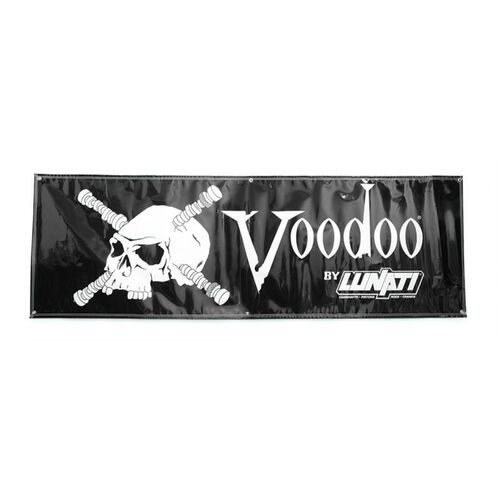 Lunati Voodoo Banner 30 X 90 in., Each