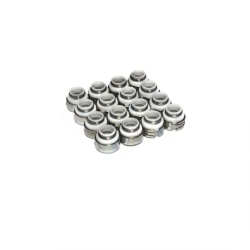 Lunati Valve Seals, .500 in. Guide, 3/8 in. Valve Stem Dia., Teflon Style (.600 in. O.D.), Set of 16
