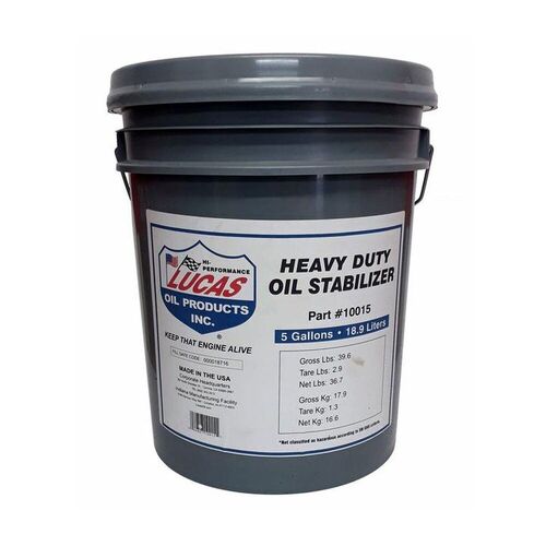 LUCAS Heavy Duty Oil Stabilizer, 5 Gallon (18.93 litre) Pail, Each