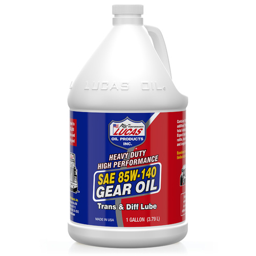 LUCAS SAE 85W-140 Plus Heavy Duty Gear Oil, 1 Gallon (3.79 litre), Each