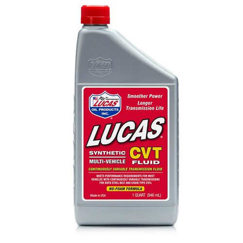 LUCAS Synthetic CVT Transmission Fluid, 1 Quart (950 ml), Each