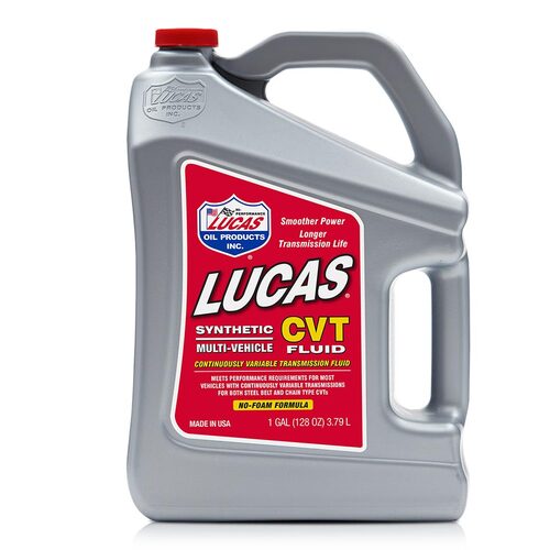 LUCAS Synthetic CVT Transmission Fluid, 1 Gallon (3.79 litre), Each