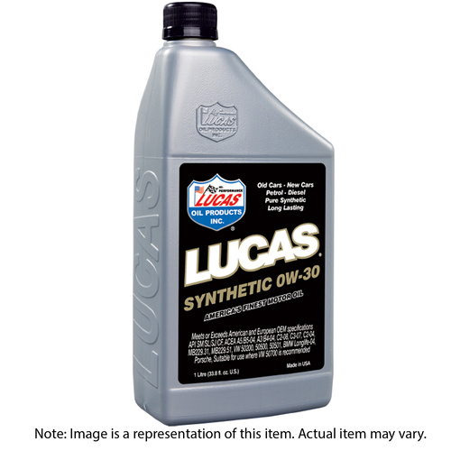 LUCAS Synthetic SAE 5W-20 European Motor Oil, 5 Liter