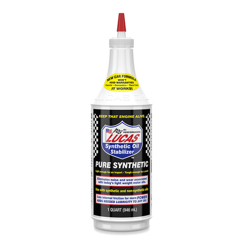 LUCAS Synthetic Heavy Duty Oil Stabilizer, 1 Quart (950 ml), Each