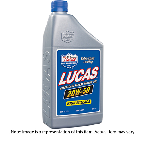 LUCAS SAE 20W-50 Plus Motor Oil, 5 Litre (5 litre), Each