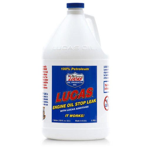 LUCAS Engine Oil Stop Leak, 1 Gallon (3.79 litre), Each