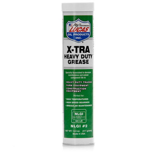 LUCAS X-Tra Heavy Duty Grease, 1 Ounce (430 ml) Cartridge, Each