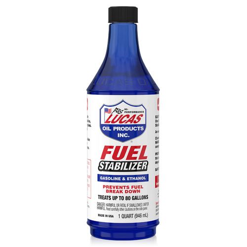 LUCAS Fuel Stabilizer, 1 Quart (950 ml), Each