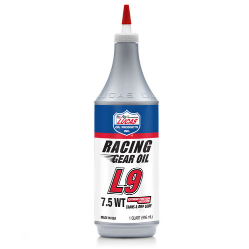 LUCAS Synthetic L9 Racing Gear Oil, 4.73L, each