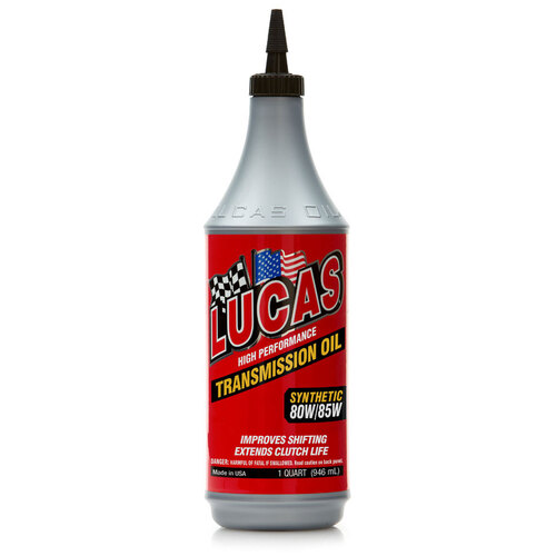 LUCAS Synthetic SAE 80W-85 Trans Oil, 1 Quart (950 ml), Each