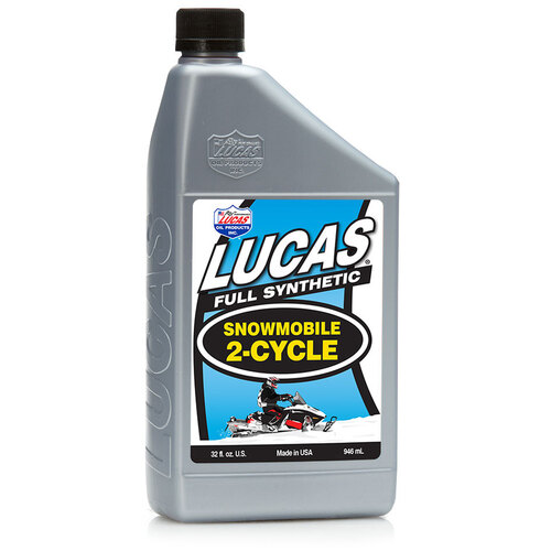 LUCAS Synthetic Snowmobile Oil, 1 Quart (950 ml), Each