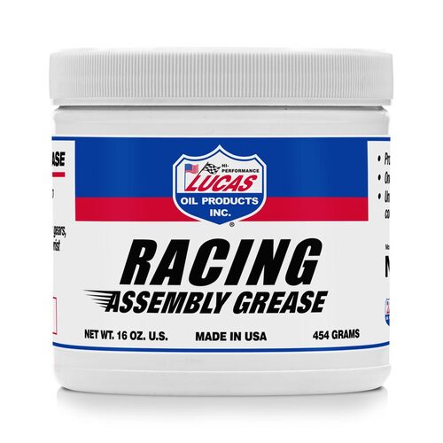 LUCAS Racing Assembly Grease, 16 Ounce (480 ml), Each
