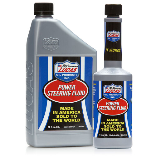 LUCAS Power Steering Fluid, 12 Ounce (360 ml), Each