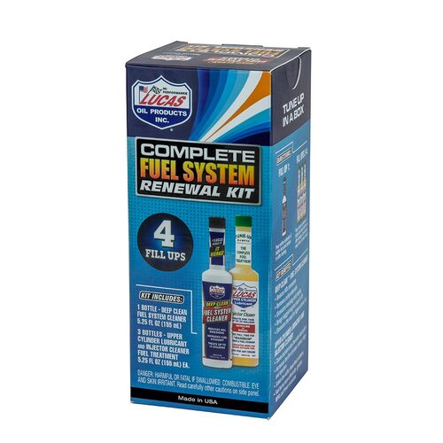 LUCAS Complete Fuel System Renewal Kit, 4 Pack, Each
