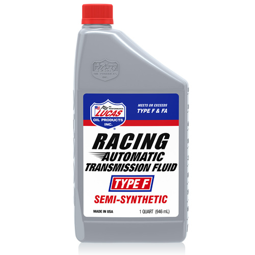 LUCAS Semi-Synthetic Racing ATF Type F, Transmission Fluid, 1 Quart (950 ml), Each