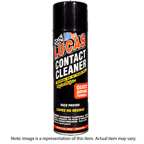 LUCAS CONTACT CLEANER AEROSOL CAN 397G