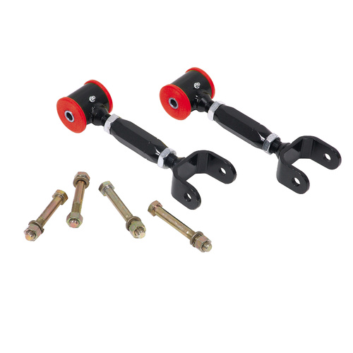 Lakewood Control Arms, Adjustable, Rear, Upper, Steel, Black Powdercoated, For Ford, For Mercury, Pair