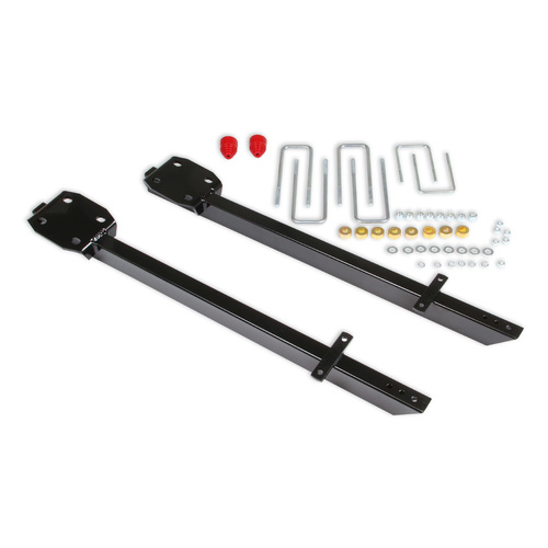 Lakewood Traction Bars, Steel, Black, For Chevrolet, For GMC, Pickup, Pair