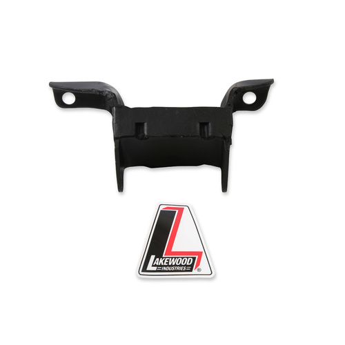 Lakewood Motor Mount, Complete Mount, Bolt-In, Steel/Hard Rubber, Black/Black, For Ford, For Mercury, Block Side, V8, Each