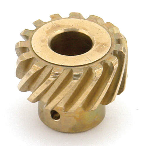 Mallory Distributor Gear, Aluminium, Bronze, Race, .467 in. Diameter Shaft, Ford, 221-302, Each