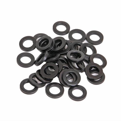 MANLEY Washers, Head Bolt, Chromoly, Natural, .438 in. I.D, .125 in. Thick, Set of 34