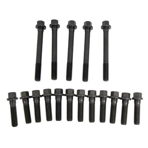 MANLEY Cylinder Head Bolts, Steel, Natural, Hex Head, For Chrysler, Big Block, with Stock Heads, 1-Head, Set