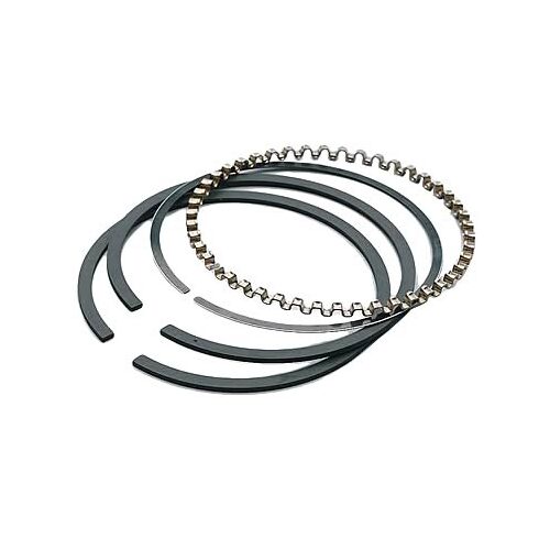 MANLEY Piston Ring, 4.001/4.005 in. Bore Size, 1.5 x 1.5 x 3mm Width, Steel Stop, Set of 8